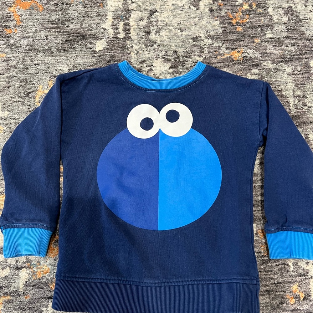 Hanna Andersson Cookie Monster Sweatshirt